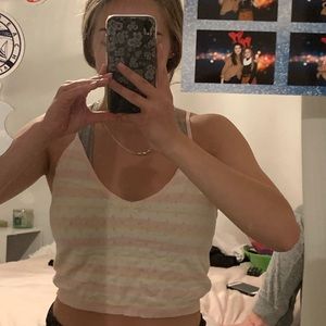 FOREVER 21 Knitted Cropped Tank